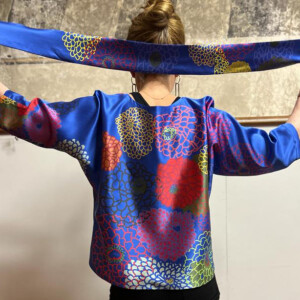 Blouse en soie pour "Issima"