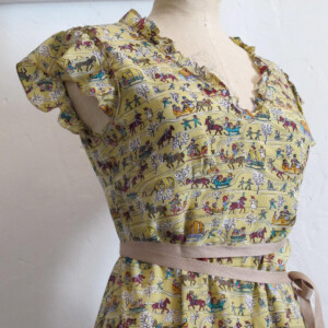 Robe en soie