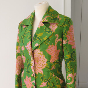 Veste en soie ajustée